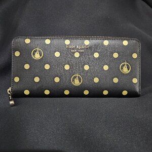 KATE SPADE Disney World 50th Anniversary Cinderellas Castle Wallet